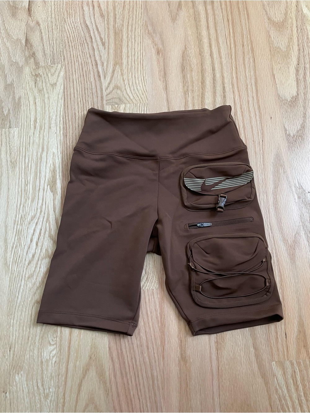 Travis Scott x Nike Cactus Jack NRG Biker Cargo Shorts Brown XS NWT